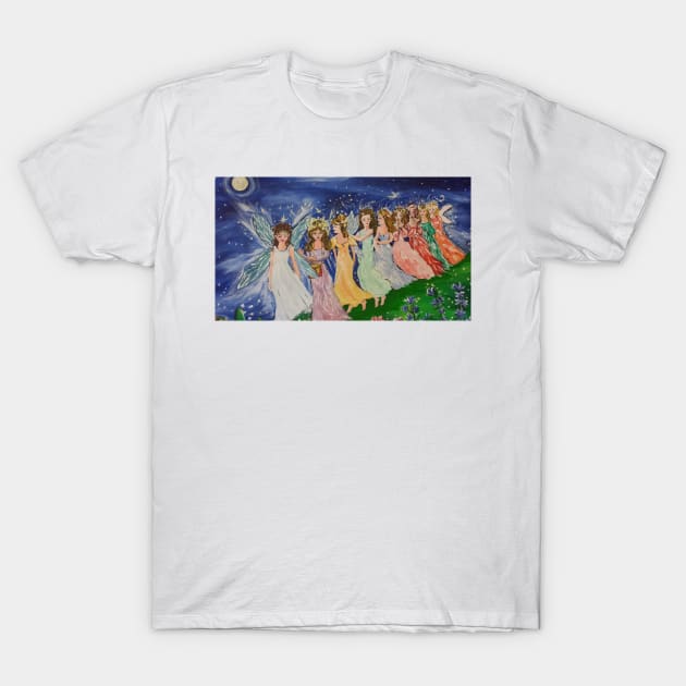 Fairy Parade T-Shirt by crystalwave4